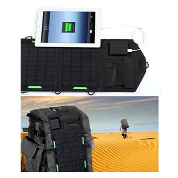 14watt Dual USB solar foldable charger