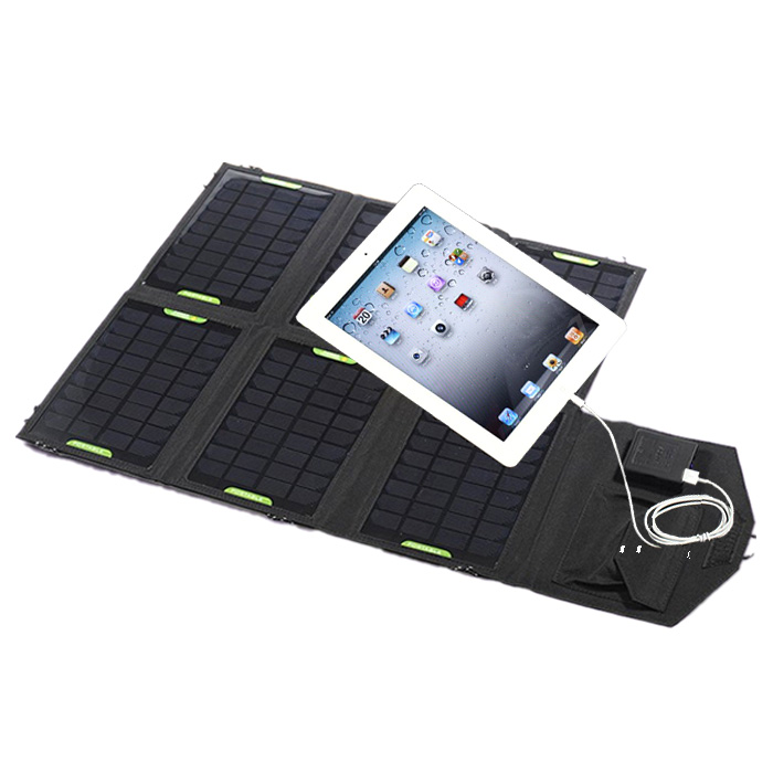 21watt Dual output portable solar charger