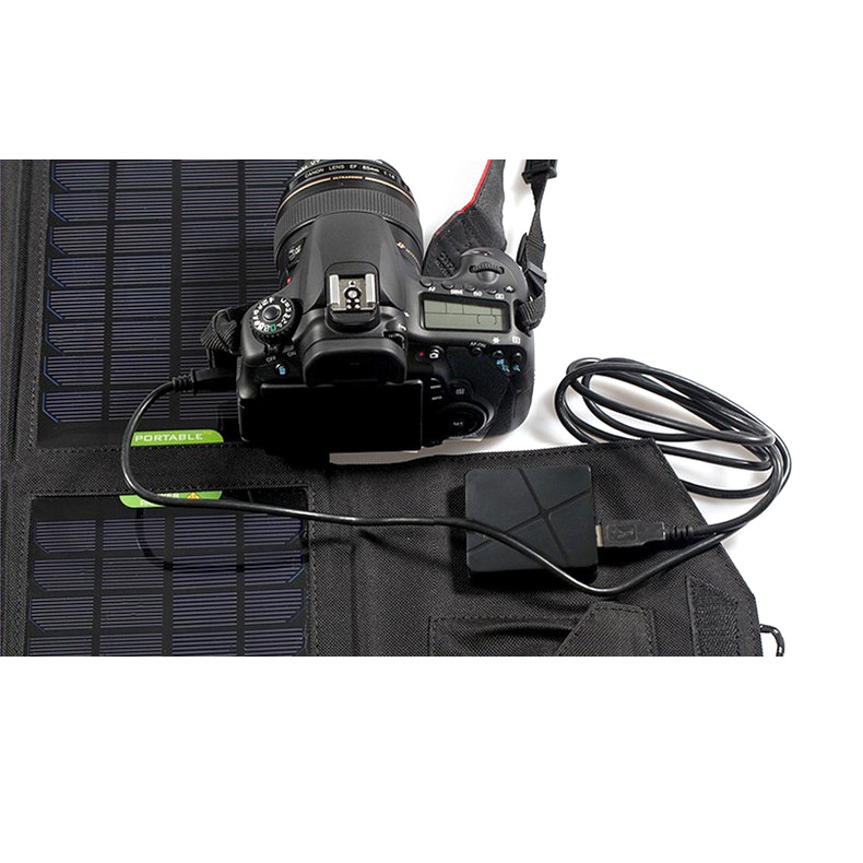 21watt Dual output portable solar charger