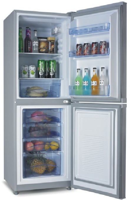 EM-BCD250 250L fridge/freezer + 100W solar panel + 80AH battery set
