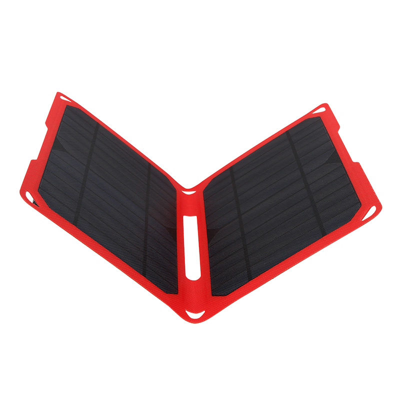 14watt top quality solar charger with ETFE materials can charge 2 phone at same time EM-014E
