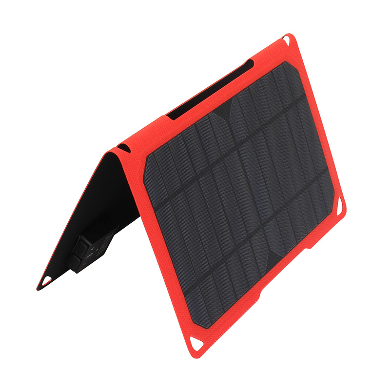 14watt top quality solar charger with ETFE materials can charge 2 phone at same time EM-014E